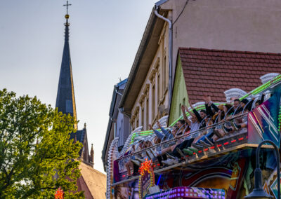 Karussell zum Altstadfest in Bad Freienwalde