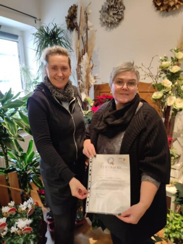 ServiceQualität Deutschland für Simones Blumenparadie in Bad Freienwalde