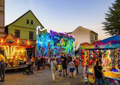 Karussells zum Altstadfest in Bad Freienwalde