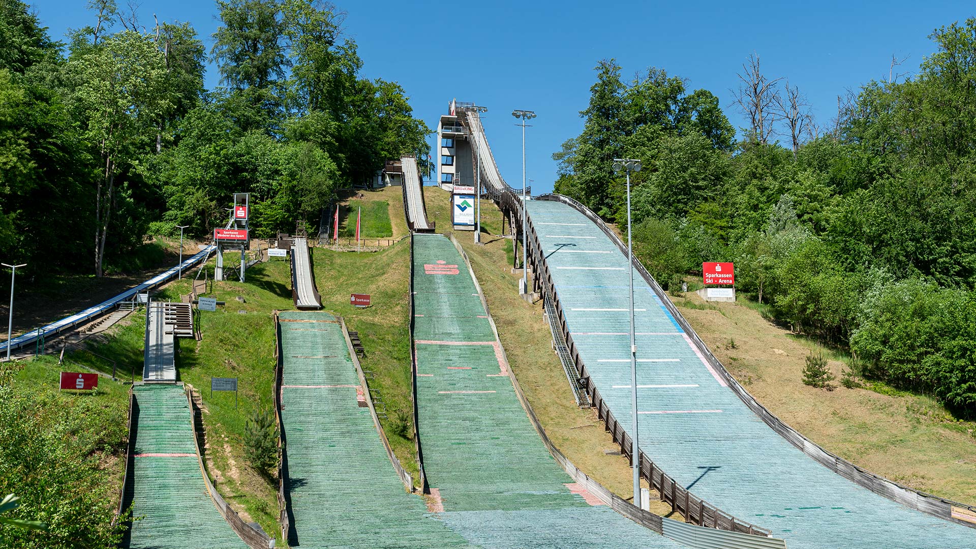 Helmut-Recknagel-Schanze und Ski-Arena in Bad Freienwalde | Bad Freienwalde